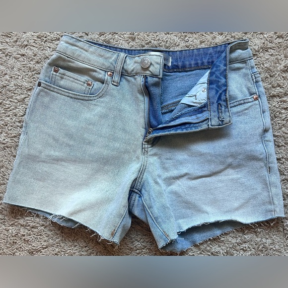 Madden Girl Pants - Madden Girl Sky Blue Denim Shorts